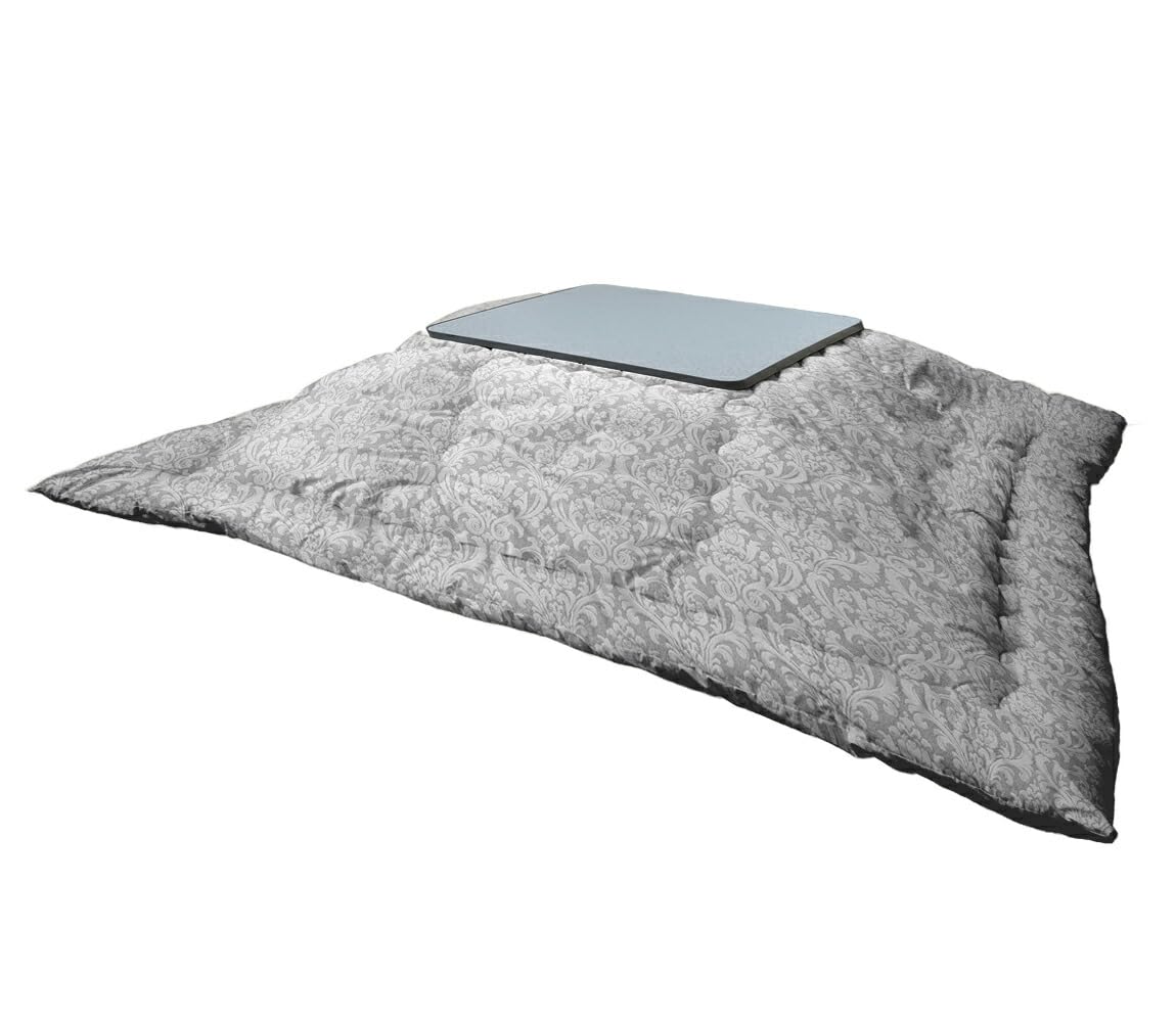 Amazon｜洗える こたつ掛け布団 長方形 ロザリーグレー 185×235cm 防